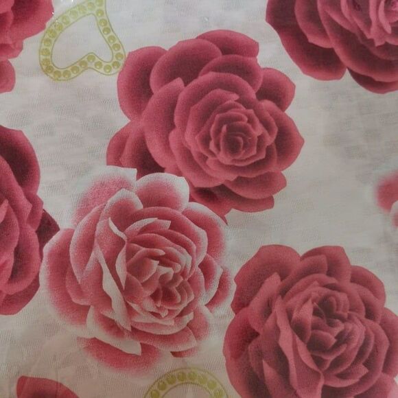 Rare Hello Kitty Rose Red Pink Kimono Yukata Geta Women Robe Japan Vintage Retro - Picture 13 of 15